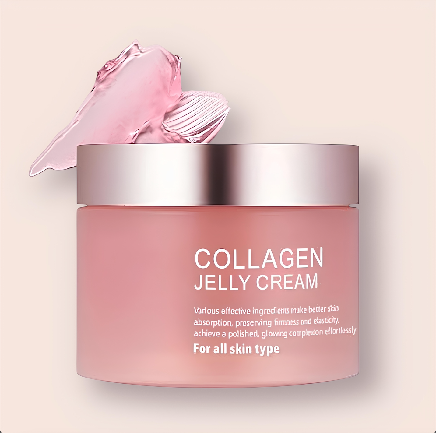 Gelée Crème au Collagène - Soin Anti-Âge Hydratant Éclat de la Peau