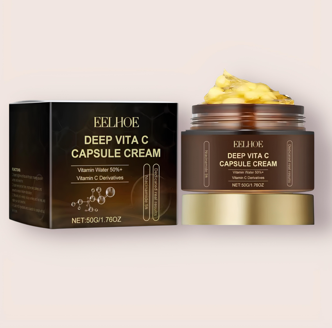 Deep Vita C - Gel Crème Visage Éclat Fermeté