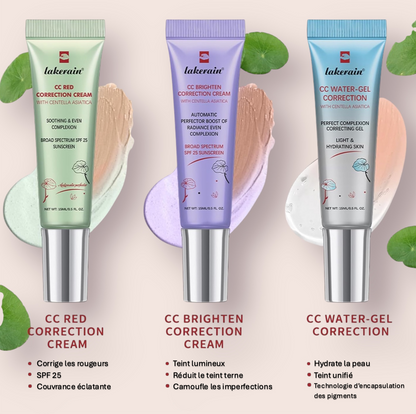 Pack CC Crème – Éclat, Anti-Rougeurs, Hydratation