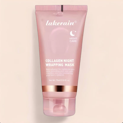 Masque de Nuit Collagène Wrapping Hydratant & Revitalisant- Soin Anti-Âge