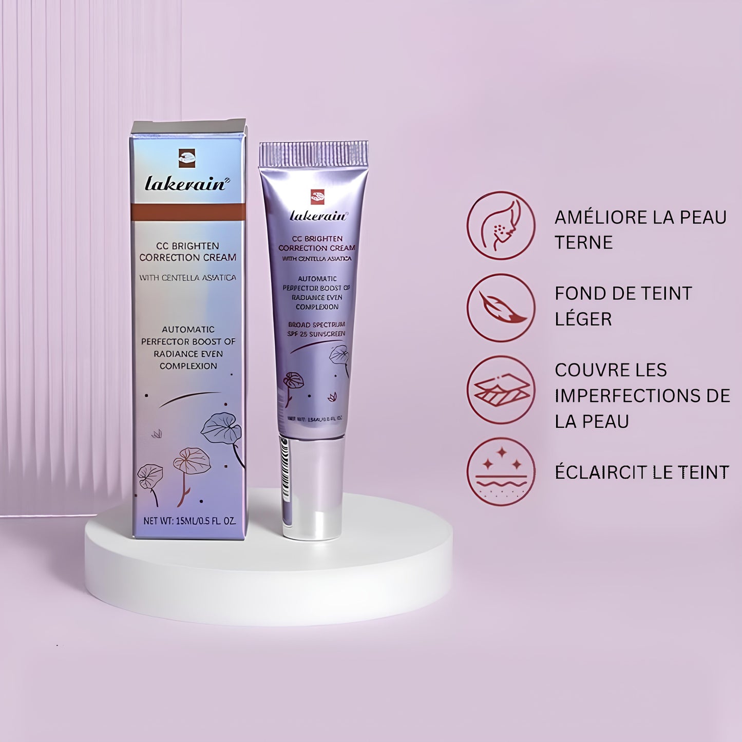 CC Bright Correct – Crème Éclat Unifiante à la Centella Asiatica