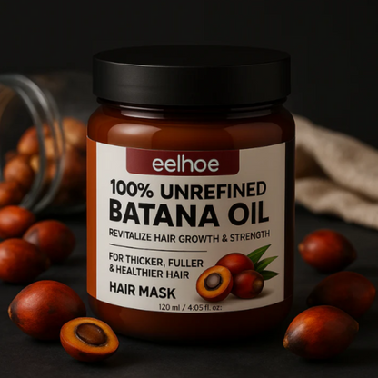 Huile de Batana 100% Pure – Croissance, Nutrition & Brillance