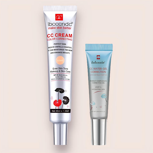Pack CC Crème et CC Gel -  Hydratation & Teint Parfait
